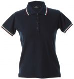 Tricou polo Aostra JRC, dama, navy